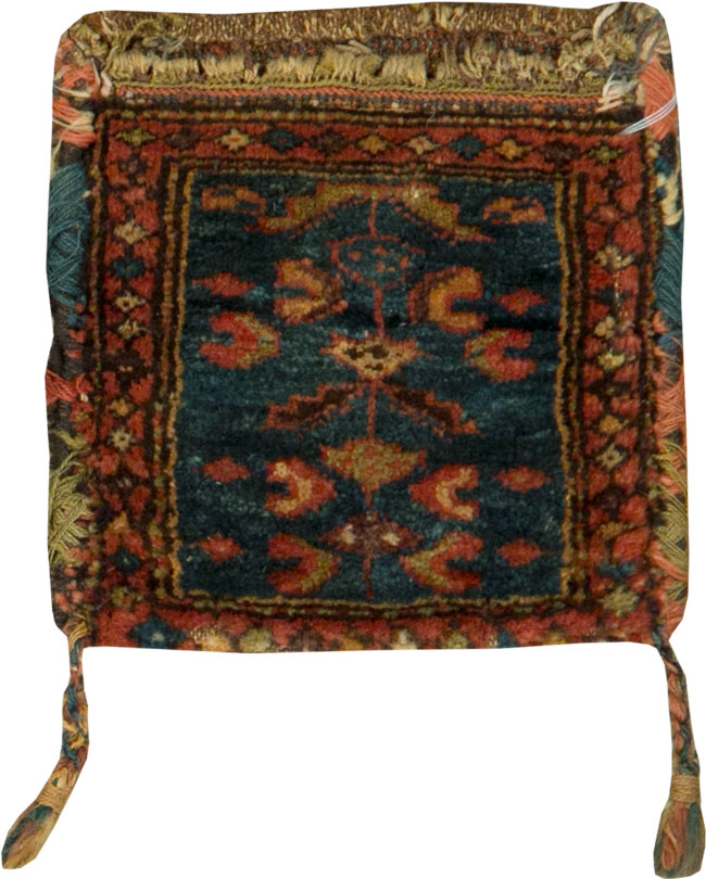 Antique Persian Kurdish Tribal Bag, No.27849 - Gss