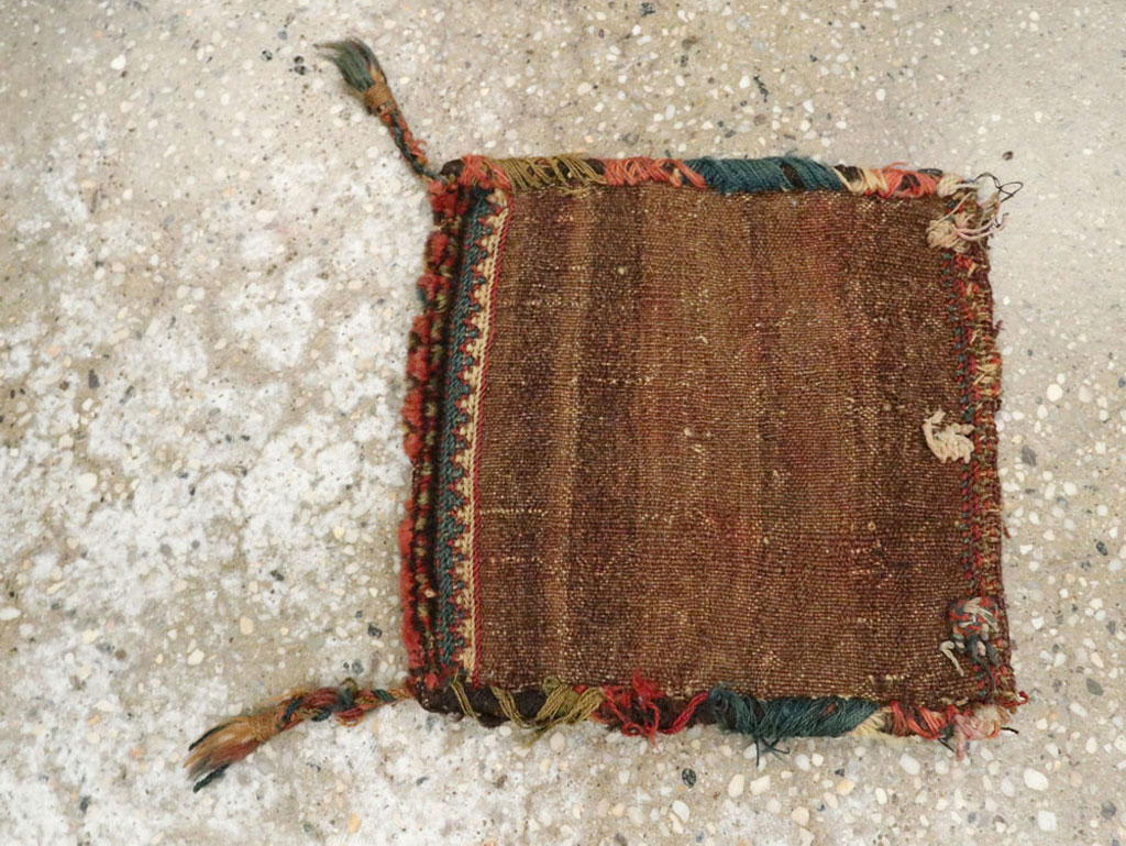 Antique Persian Kurdish Tribal Bag, No.27849 - Gss