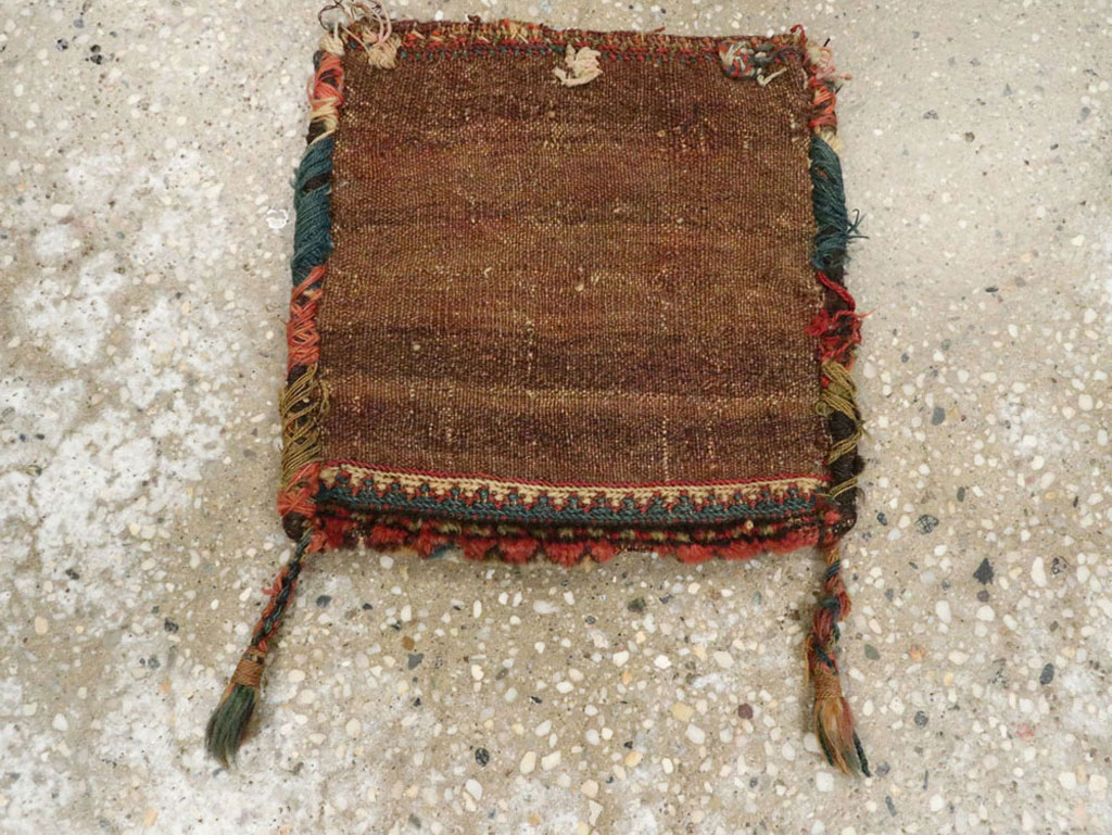 Antique Persian Kurdish Tribal Bag, No.27849 - Gss