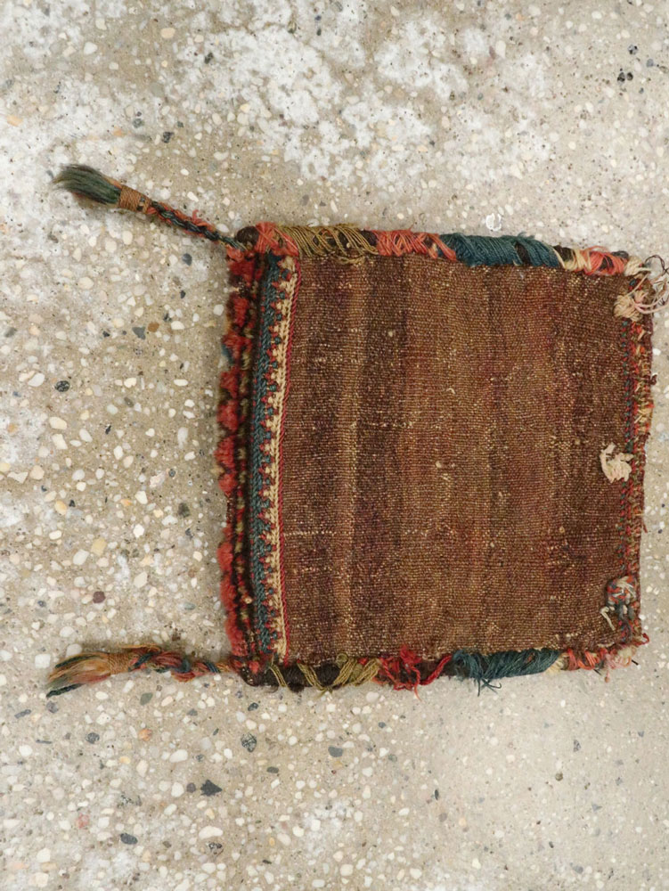 Antique Persian Kurdish Tribal Bag, No.27849 - Gss