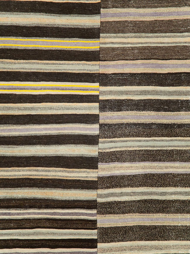 Vintage Turkish Flatweave Kilim, No.27850 - Gss