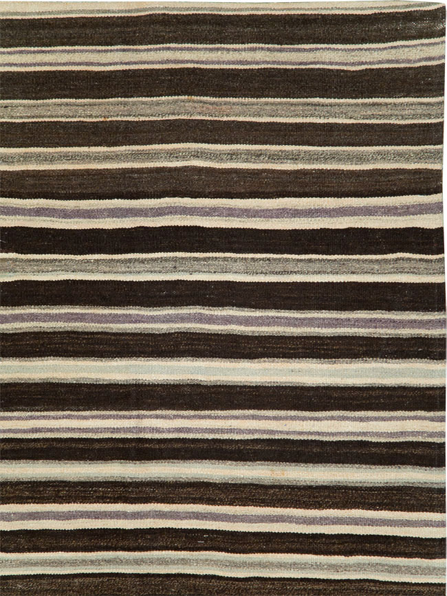 Vintage Turkish Flatweave Kilim, No.27850 - Gss