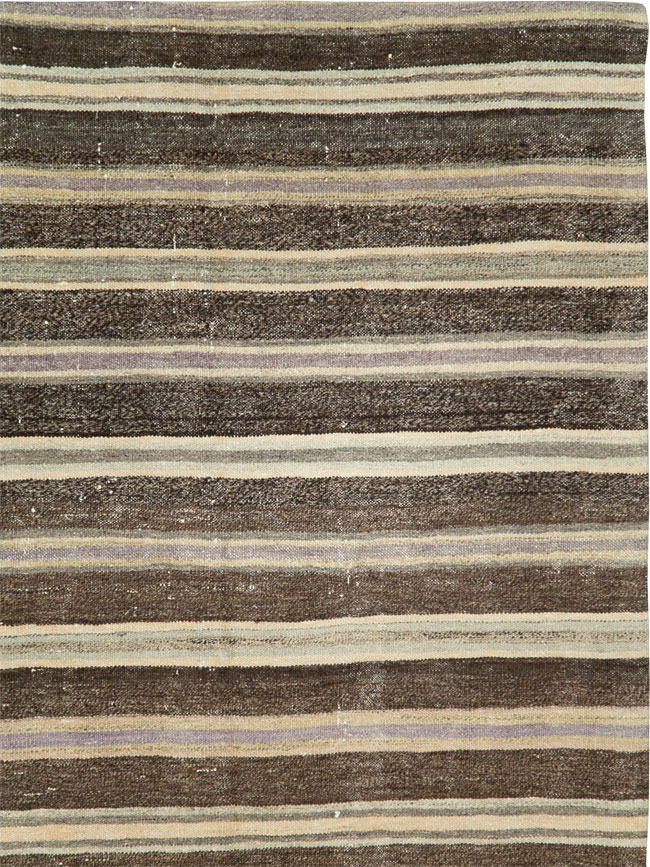 Vintage Turkish Flatweave Kilim, No.27850 - Gss