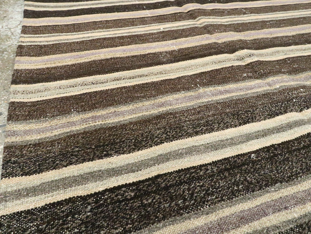 Vintage Turkish Flatweave Kilim, No.27850 - Gss