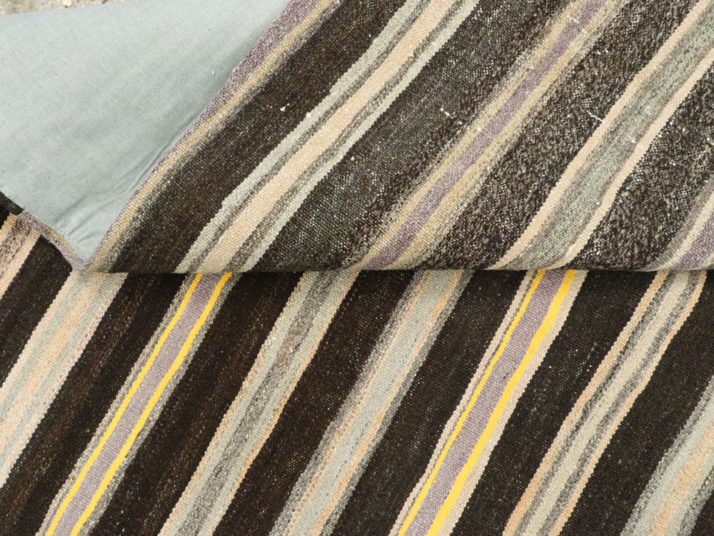 Vintage Turkish Flatweave Kilim, No.27850 - Gss