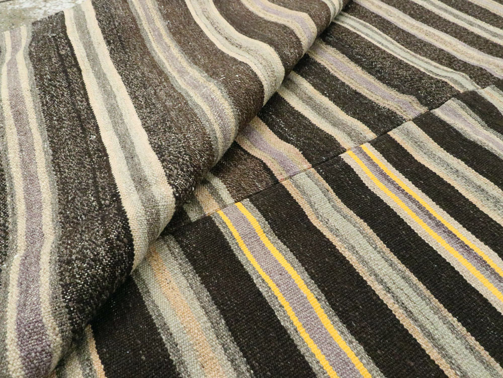 Vintage Turkish Flatweave Kilim, No.27850 - Gss