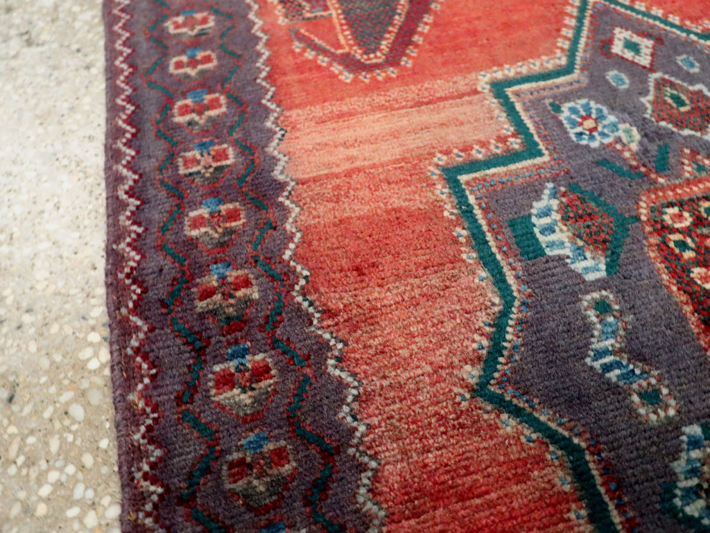 Vintage Persian Hamadan Rug, No.27855 - Gss