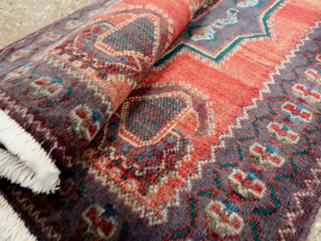 Vintage Persian Hamadan Rug, No.27855 - Gss