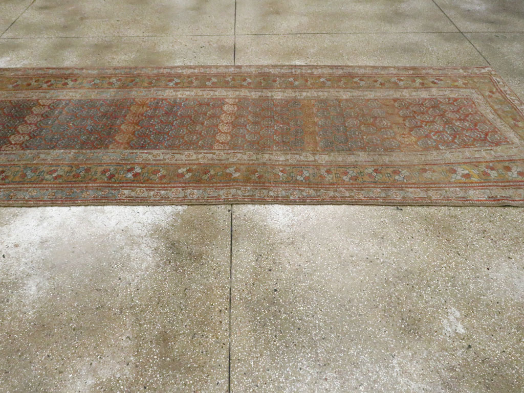 Antique Persian Kurd Bidjar Gallery Carpet, No.27858 - Gss