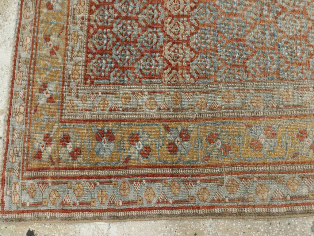 Antique Persian Kurd Bidjar Gallery Carpet, No.27858 - Gss