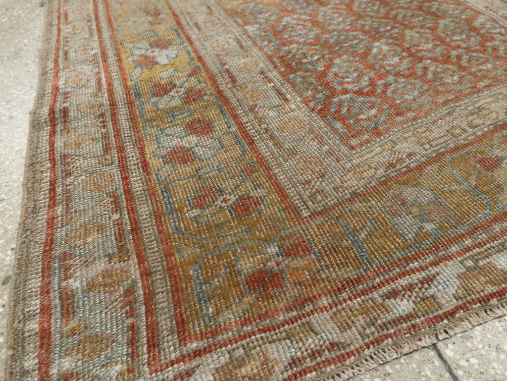 Antique Persian Kurd Bidjar Gallery Carpet, No.27858 - Gss