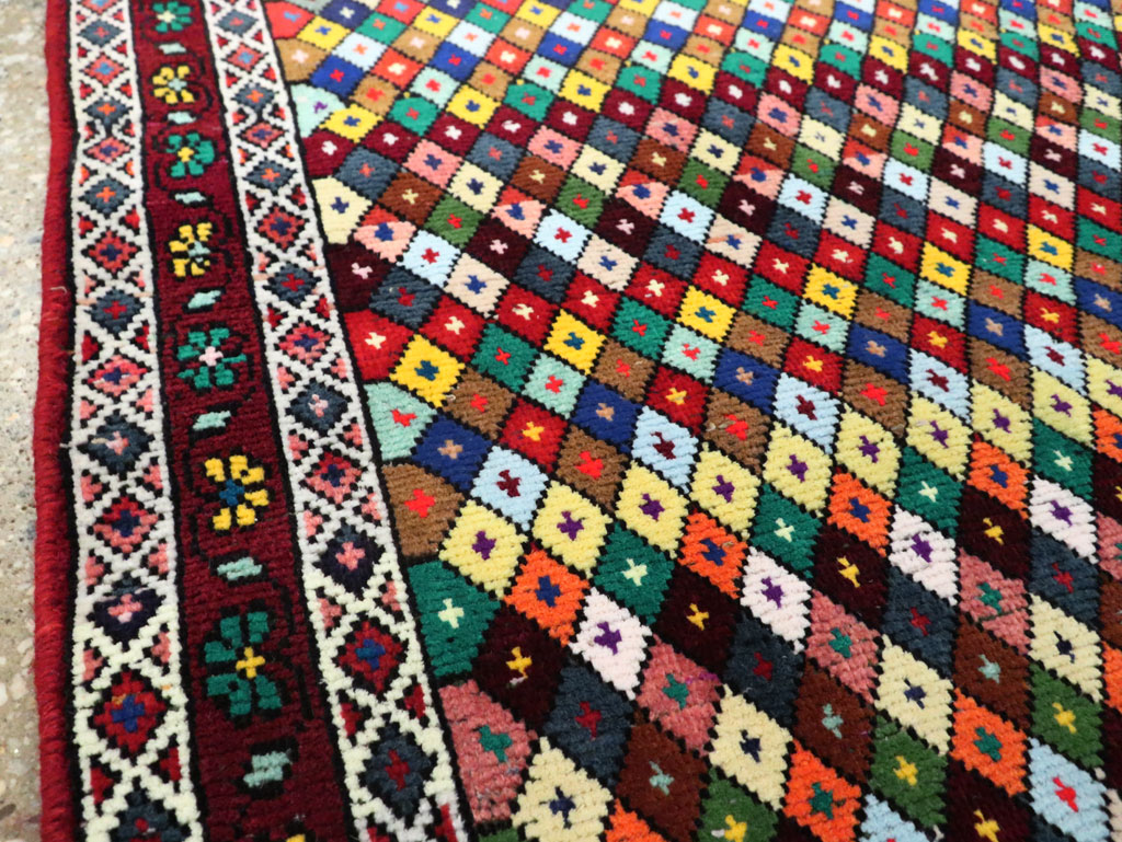 Vintage Persian Hamadan Rug, No.27865 - Gss