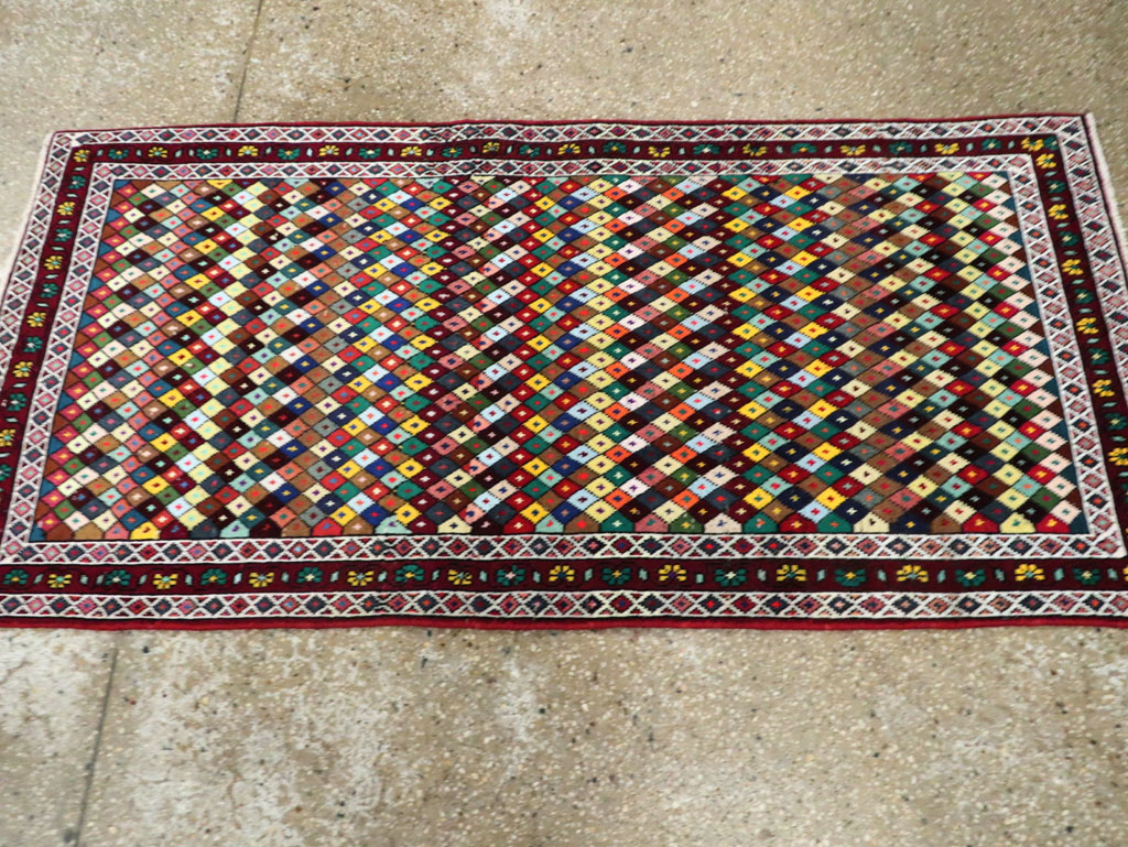 Vintage Persian Hamadan Rug, No.27865 - Gss