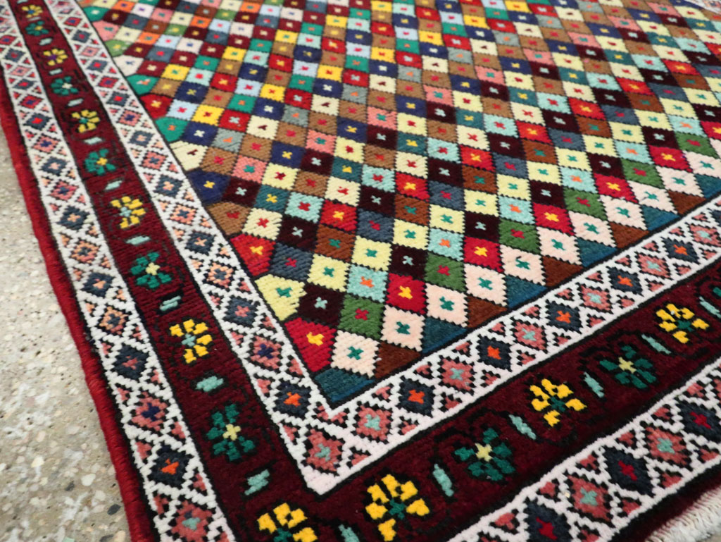 Vintage Persian Hamadan Rug, No.27865 - Gss
