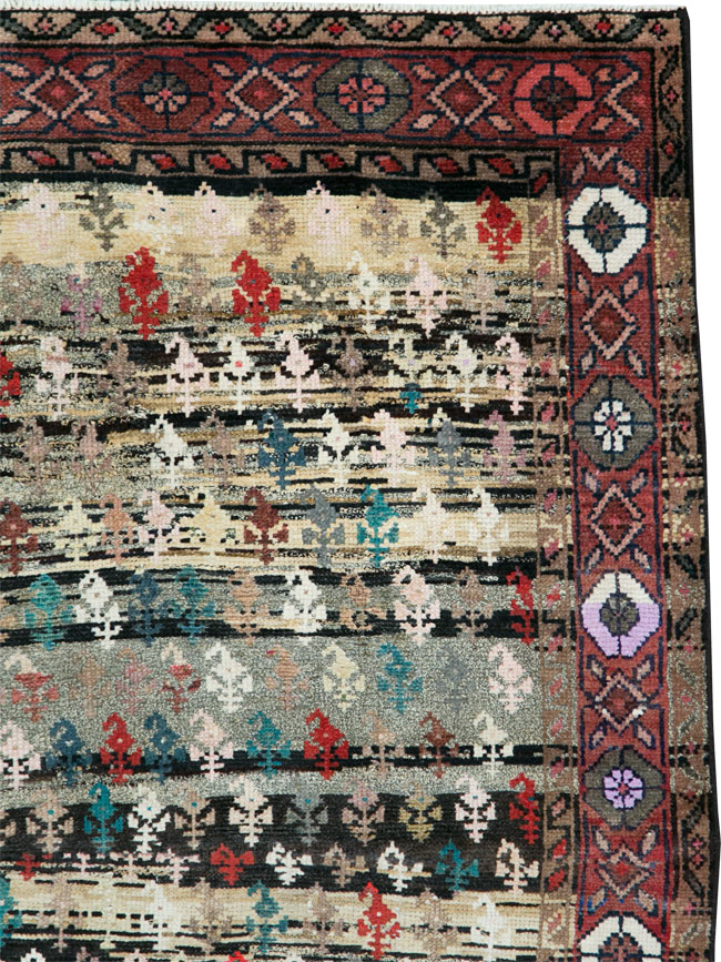 Vintage Persian Hamadan Rug, No.27866 - Gss