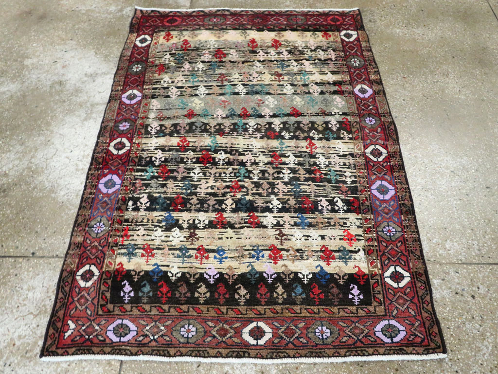 Vintage Persian Hamadan Rug, No.27866 - Gss