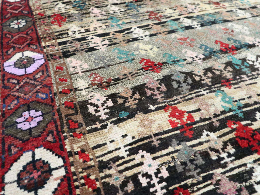 Vintage Persian Hamadan Rug, No.27866 - Gss