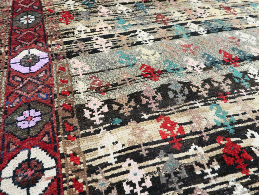Vintage Persian Hamadan Rug, No.27866 - Gss