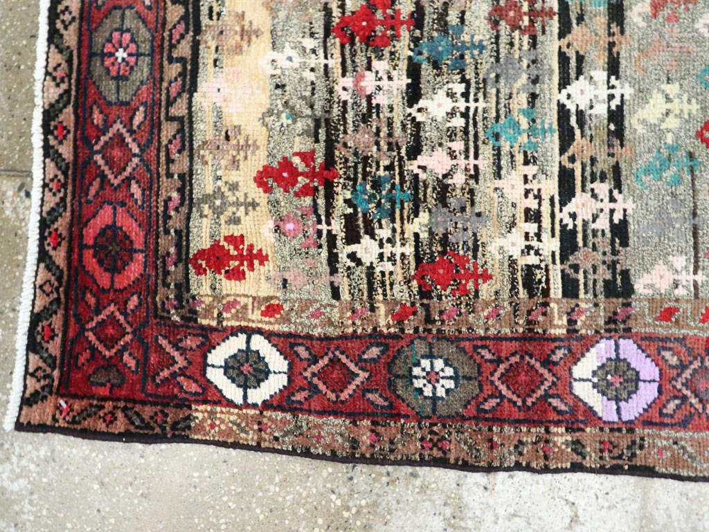 Vintage Persian Hamadan Rug, No.27866 - Gss