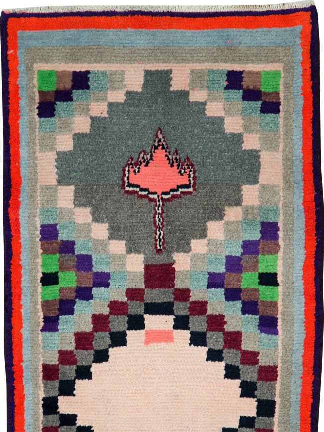 Vintage Persian Mahal Small Runner, No.27868 - Gss