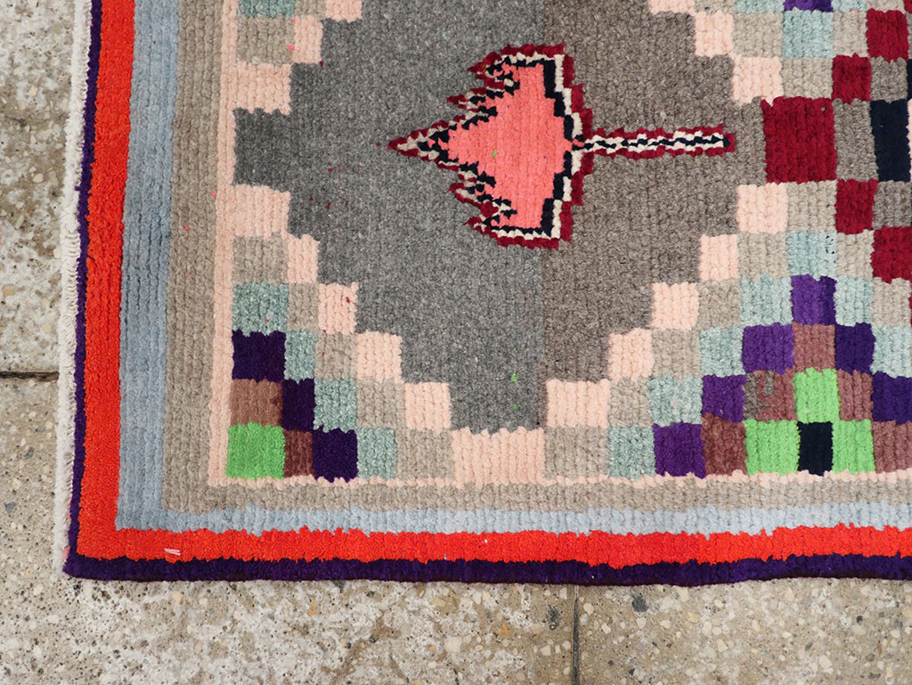 Vintage Persian Mahal Small Runner, No.27868 - Gss