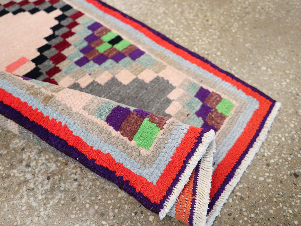 Vintage Persian Mahal Small Runner, No.27868 - Gss