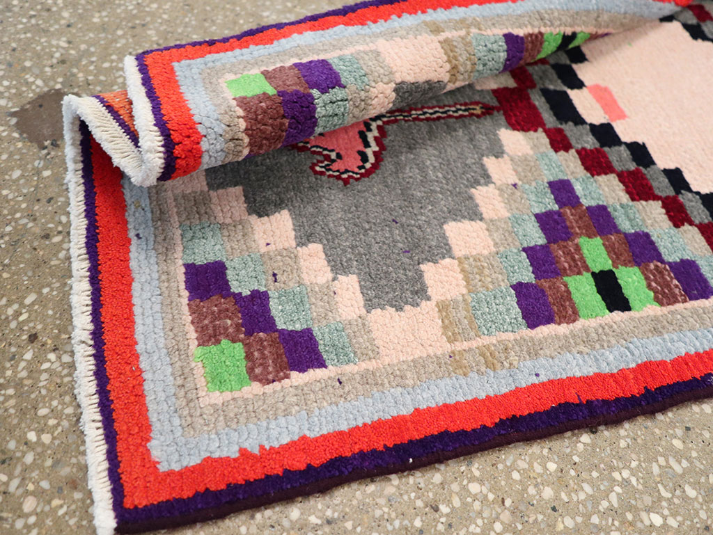 Vintage Persian Mahal Small Runner, No.27868 - Gss