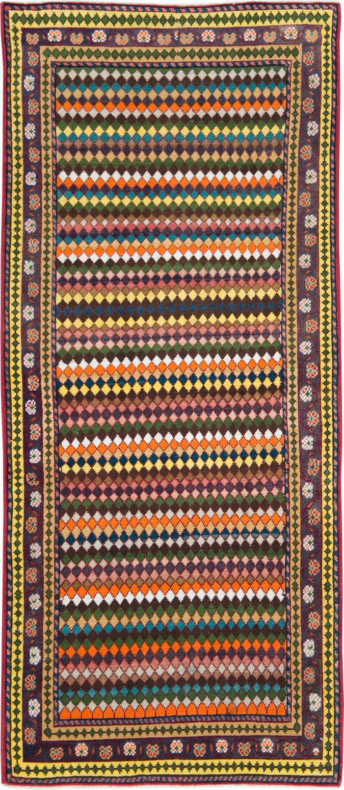 Vintage Persian Mahal Small Runner, No.27870 - Gss
