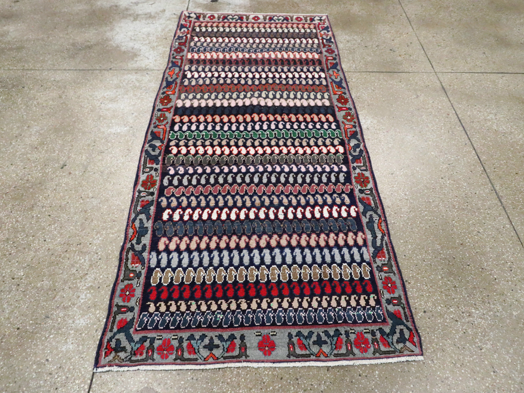 Vintage Persian Hamadan Rug, No.27871 - Gss