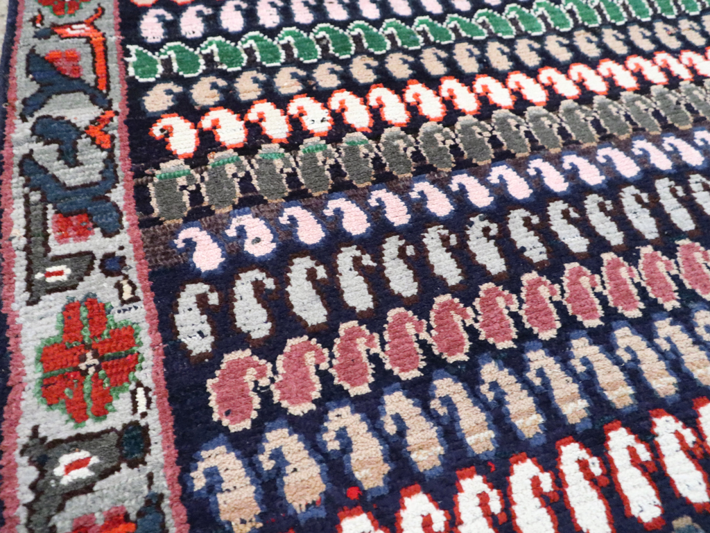 Vintage Persian Hamadan Rug, No.27871 - Gss