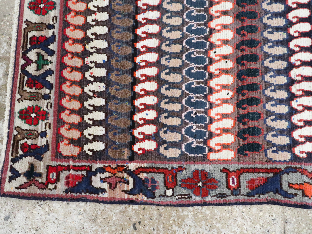 Vintage Persian Hamadan Rug, No.27871 - Gss
