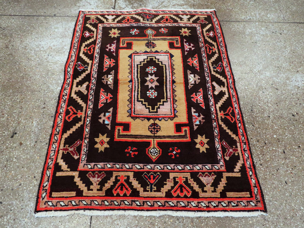 Vintage Persian Hamadan Rug, No.27876 - Gss
