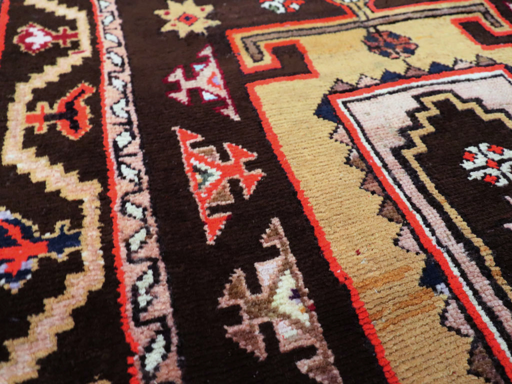 Vintage Persian Hamadan Rug, No.27876 - Gss
