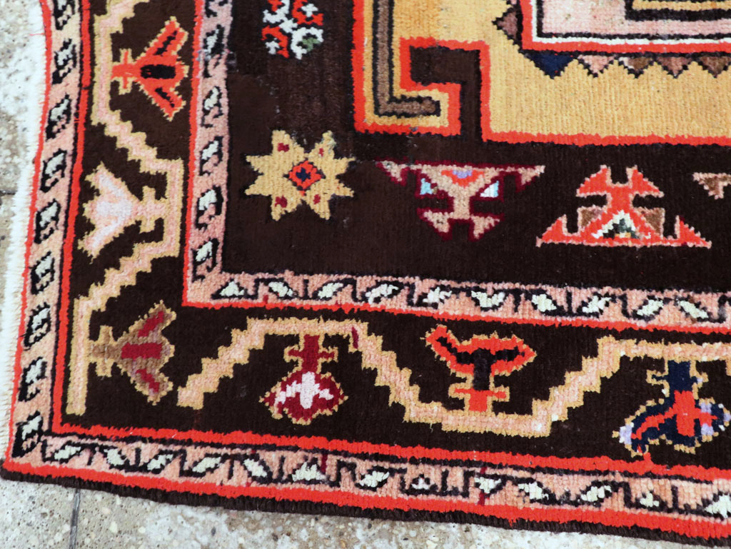 Vintage Persian Hamadan Rug, No.27876 - Gss