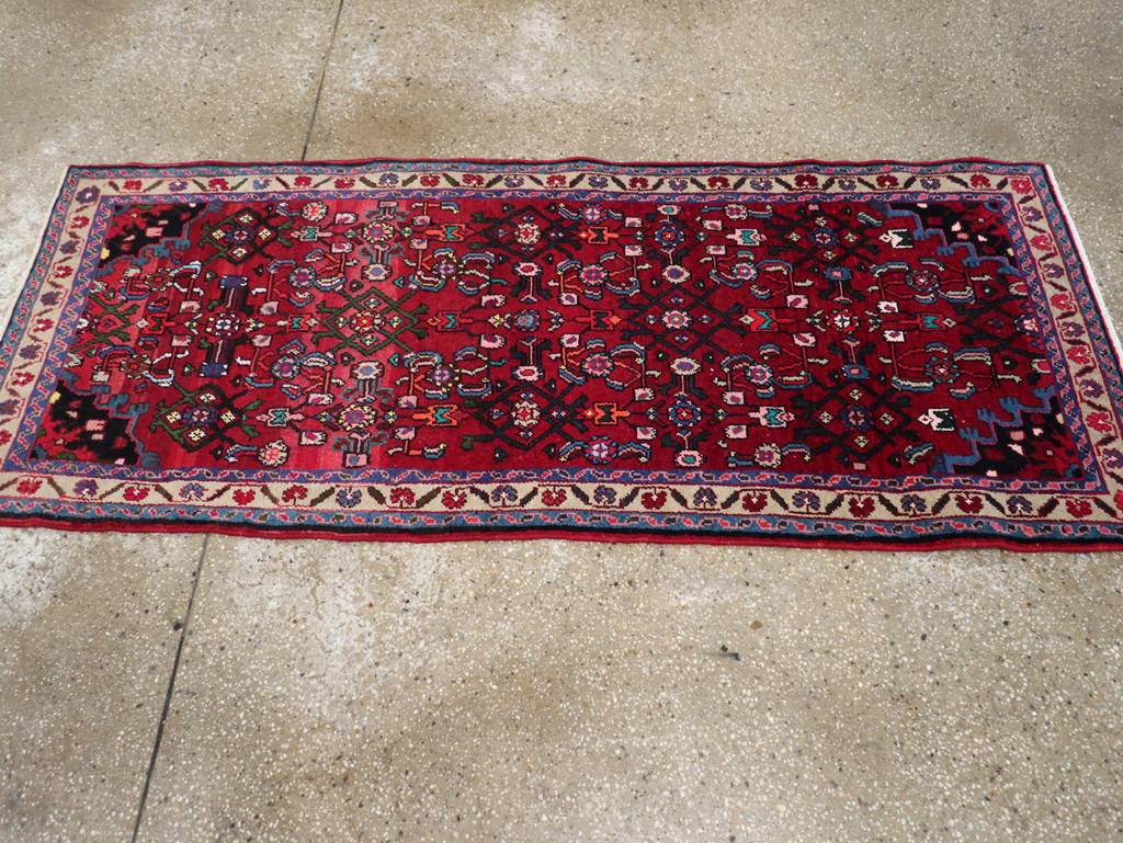 Vintage Persian Hamadan Rug, No.27879 - Gss
