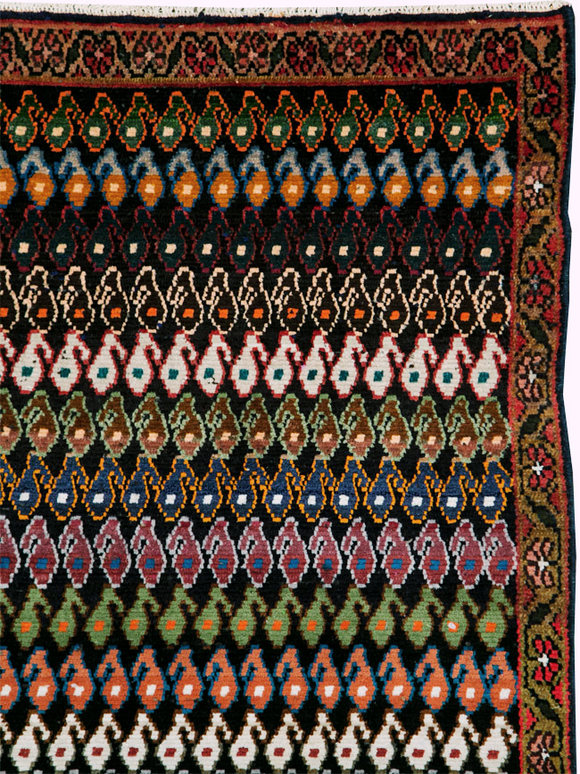 Vintage Persian Hamadan Rug, No.27881 - Gss