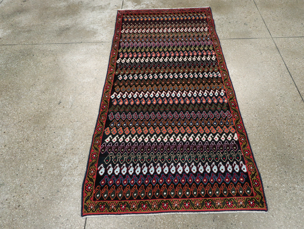 Vintage Persian Hamadan Rug, No.27881 - Gss