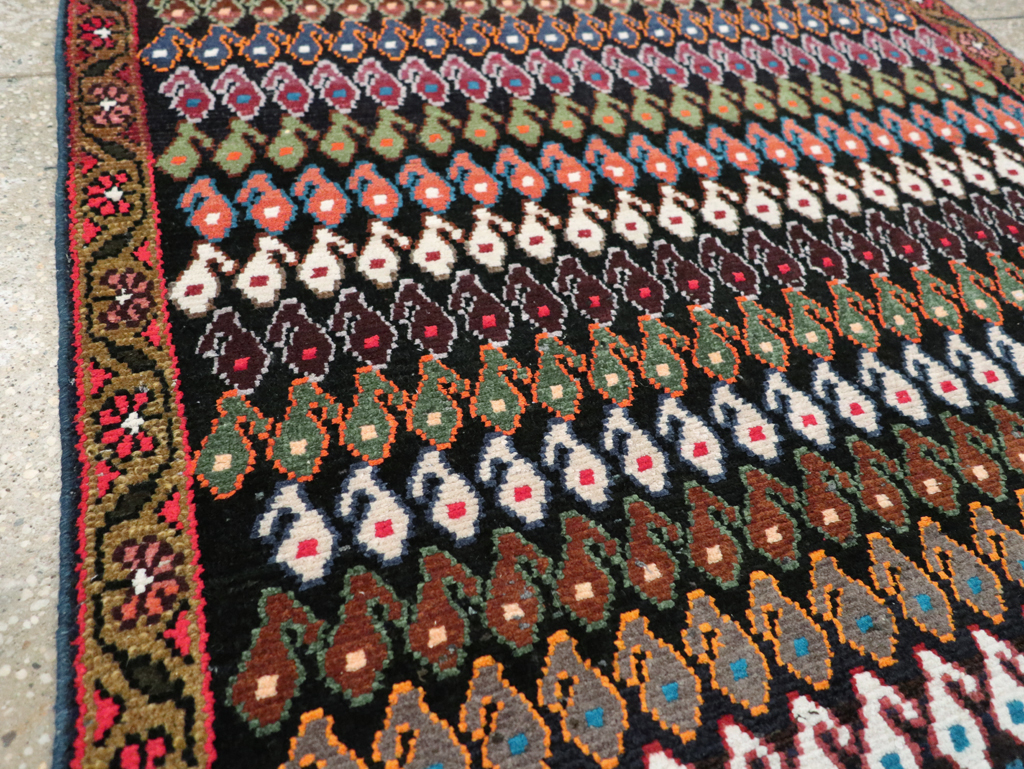 Vintage Persian Hamadan Rug, No.27881 - Gss