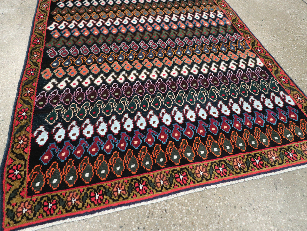Vintage Persian Hamadan Rug, No.27881 - Gss