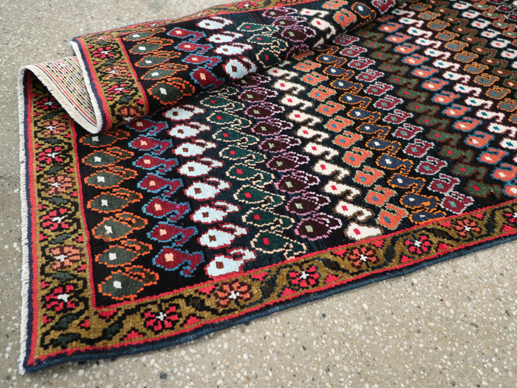 Vintage Persian Hamadan Rug, No.27881 - Gss