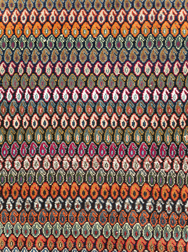 Vintage Persian Hamadan Rug, No.27882 - Gss