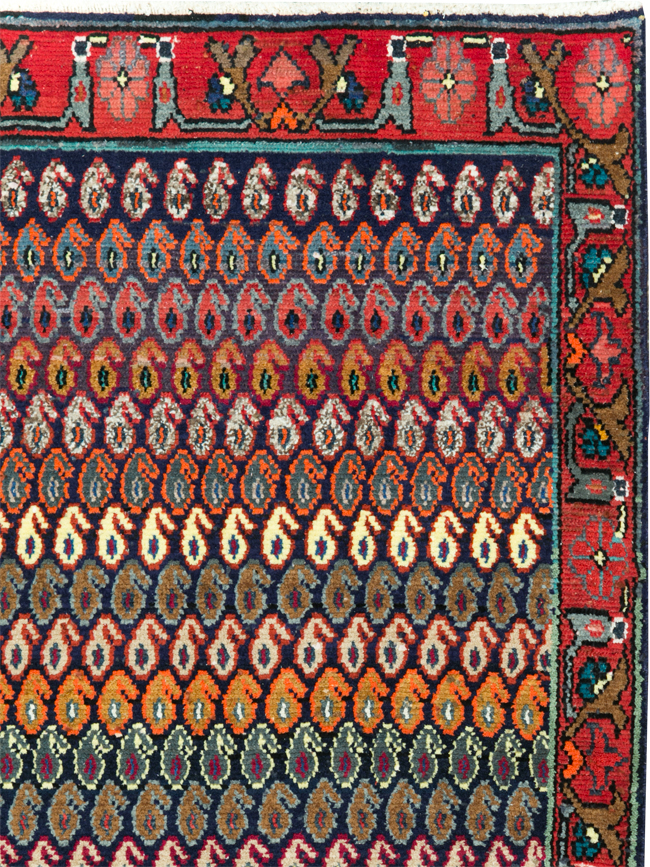 Vintage Persian Hamadan Rug, No.27882 - Gss