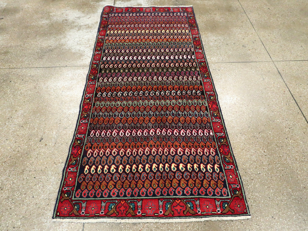 Vintage Persian Hamadan Rug, No.27882 - Gss