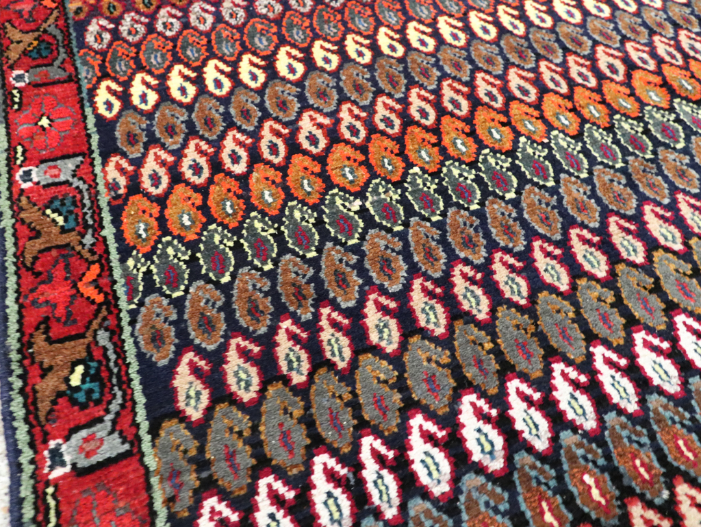 Vintage Persian Hamadan Rug, No.27882 - Gss