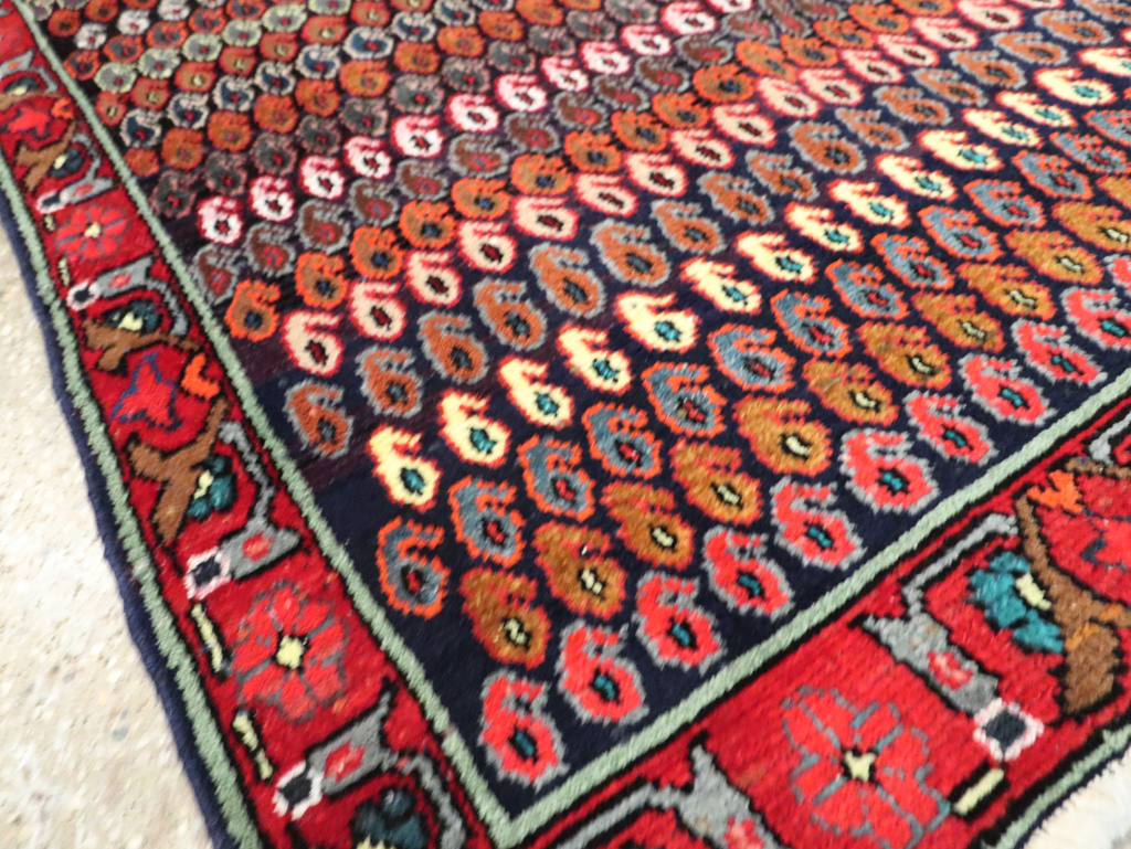 Vintage Persian Hamadan Rug, No.27882 - Gss