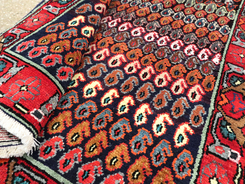 Vintage Persian Hamadan Rug, No.27882 - Gss