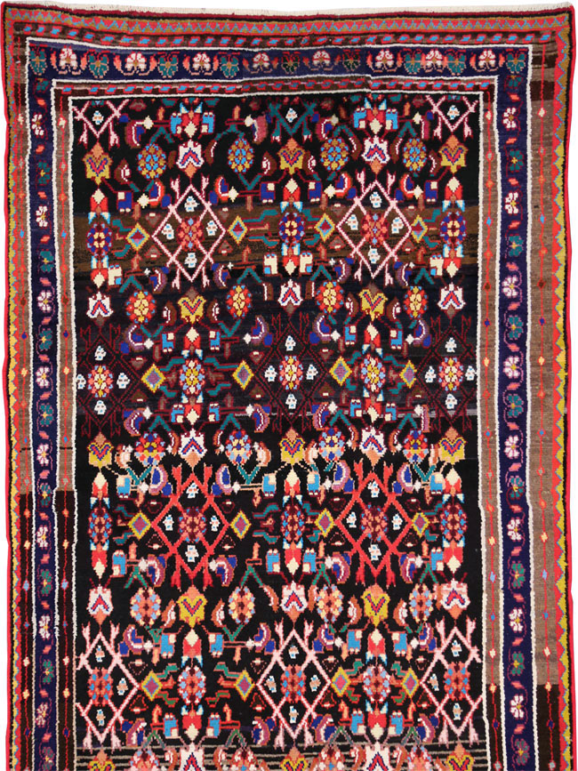 Vintage Persian Malayer Runner, No.27884 - Gss