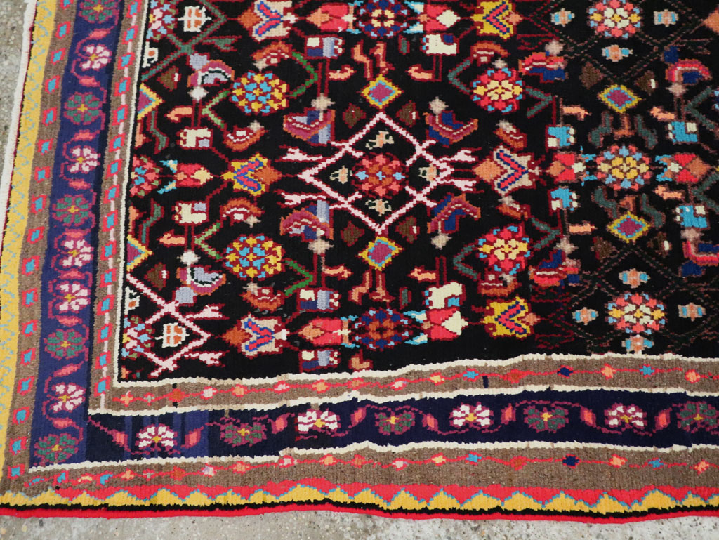 Vintage Persian Malayer Runner, No.27884 - Gss