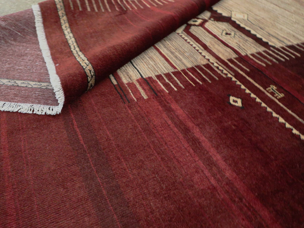 Vintage Persian Tabriz Rug, No.27885 - Gss