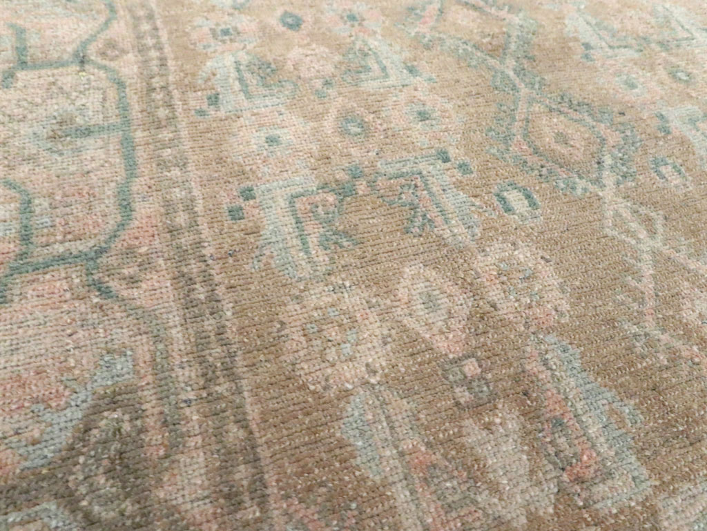 Vintage Persian Malayer Throw Rug, No.27890 - Gss